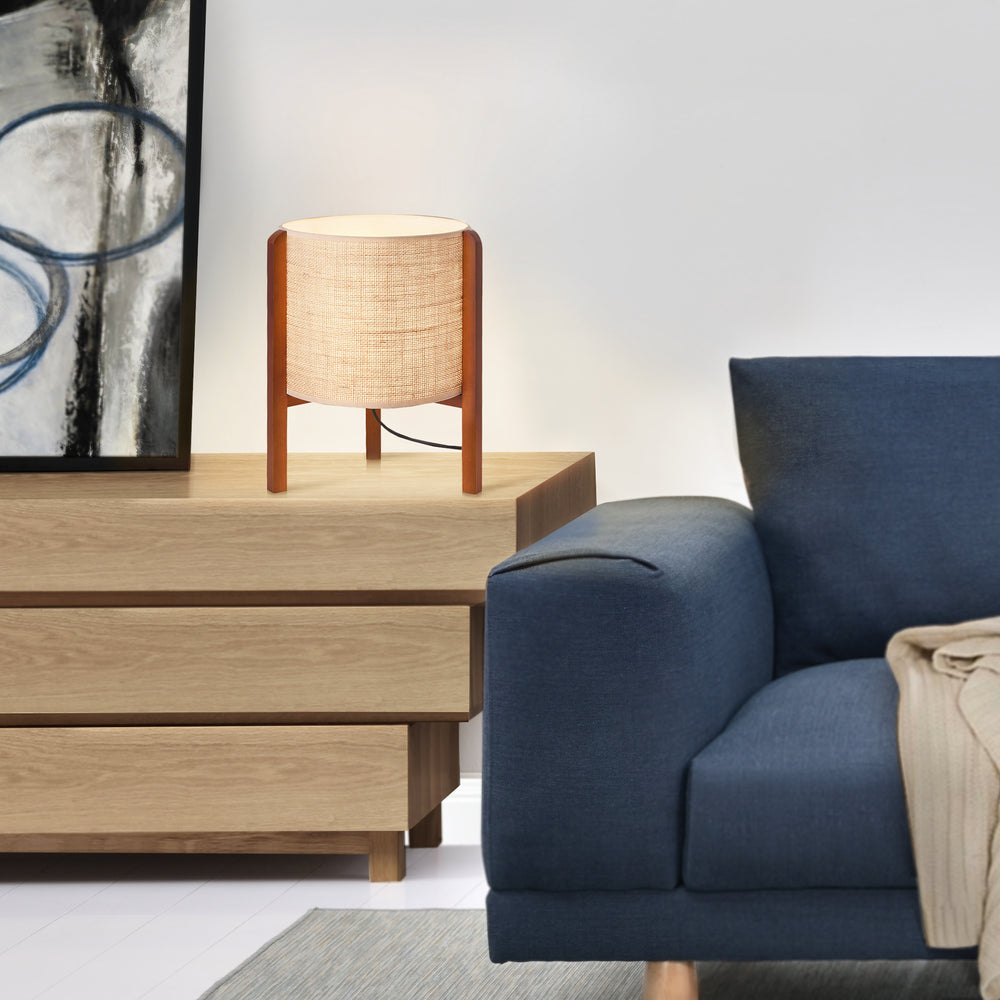 Tafellamp Solihull Beige / Bruin [lux.pro] - premiumXL