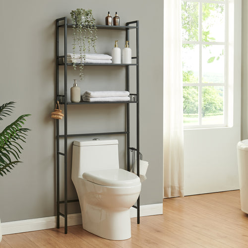 Toiletkast Ljukhobro toiletombouwkast toiletrek 164x64x20 cm [en.casa] 