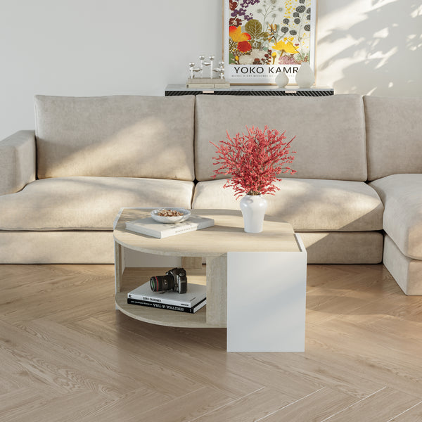 Salontafel Klipsari 75x75x40 cm [en.casa]