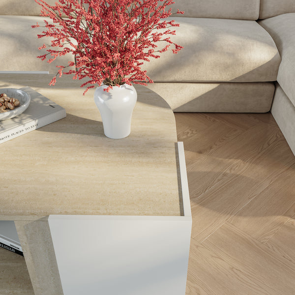 Salontafel Klipsari 75x75x40 cm [en.casa]