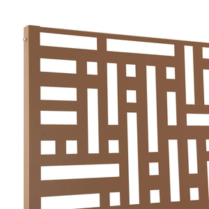 Tuinscherm Bernalda met plantenbak op wielen casa.pro