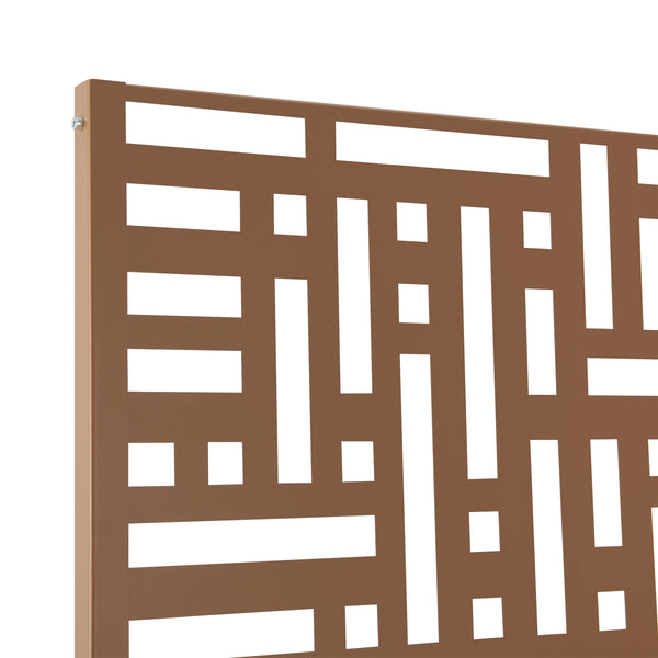 Tuinscherm Bernalda met plantenbak op wielen casa.pro