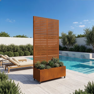 Plantenbak met privacyscherm Nodepp casa.pro