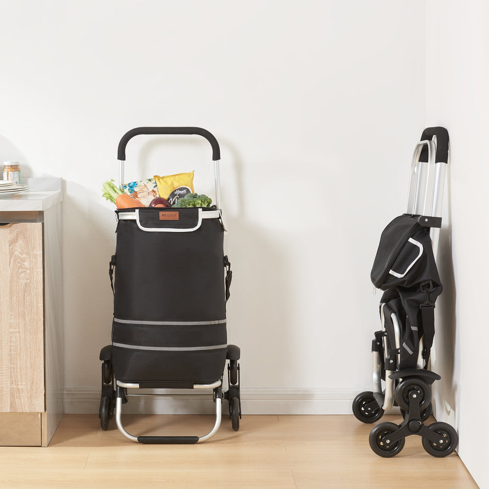 Boodschappentrolley Neef 100x45x36 cm [en.casa]