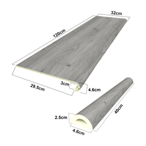 Overzettreden stootborden set PVC NEU.HOLZ