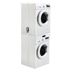 [en.casa] Stapelkit universeel met spanband en ratel voor wasmachine - 3 varianten
