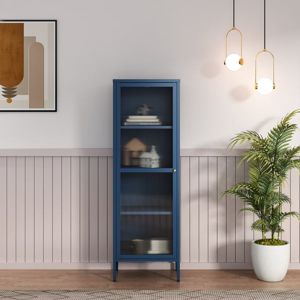 Vitrinekast Säkylä [en.casa]