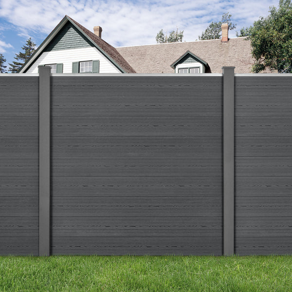 HKC Schuttingpaneel met palen - 8 varianten