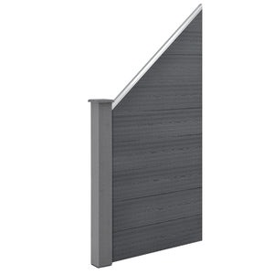 HKC Schuttingpanelen set vierkant/schuin - 10 varianten