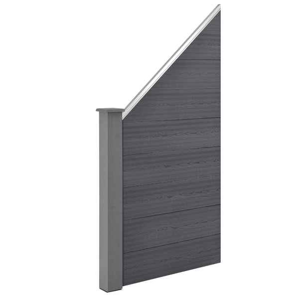 HKC Schuttingpanelen set vierkant/schuin - 10 varianten