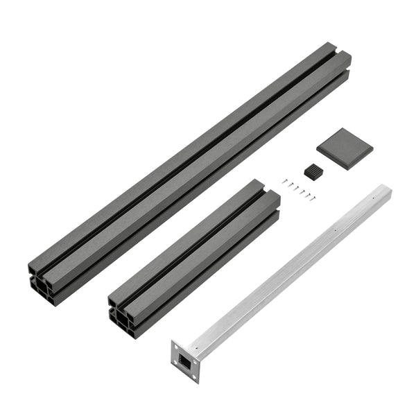HKC Schuttingpanelen set vierkant/schuin - 10 varianten