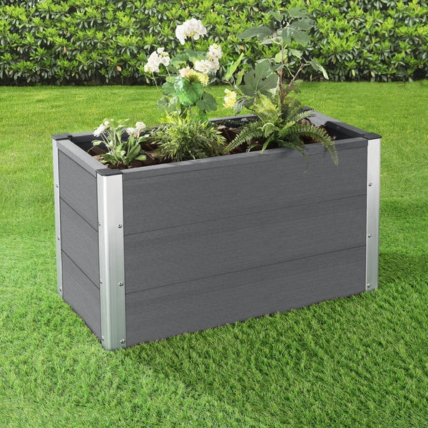 HKC Plantenbak rechthoekig 100x50x50 cm - verschillende kleuren