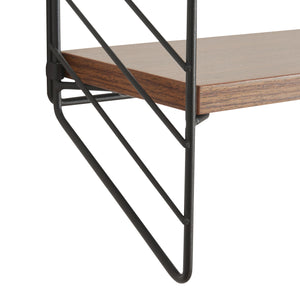 [en.casa] Wandrek Bømlo met 2 planken 47,5x42x14 cm - 2 varianten