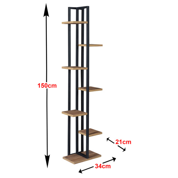 [en.casa] Plantenstandaard Somero 150x34x21cm - 3 varianten