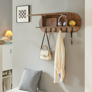 Wandkapstok Vilkön 30x80x16 cm [en.casa]