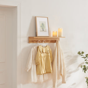 Wandgarderobe Fjord Bamboe [en.casa] - premiumXL