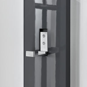 Muurkapstok wandkapstok glanzend 170x15x2,5 cm - verschillende kleuren