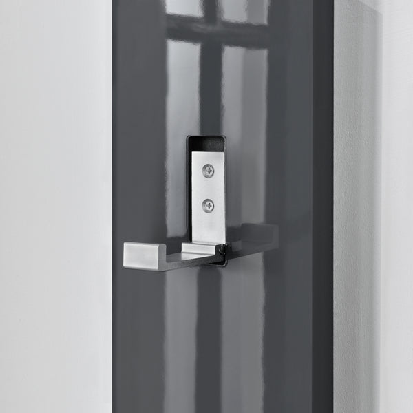 Muurkapstok wandkapstok glanzend 170x15x2,5 cm - verschillende kleuren