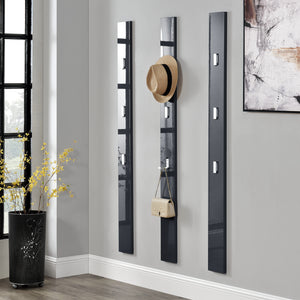 Muurkapstok wandkapstok glanzend 170x15x2,5 cm - verschillende kleuren