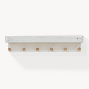 Wandkapstok Jäller 60x14x12 cm [en.casa]