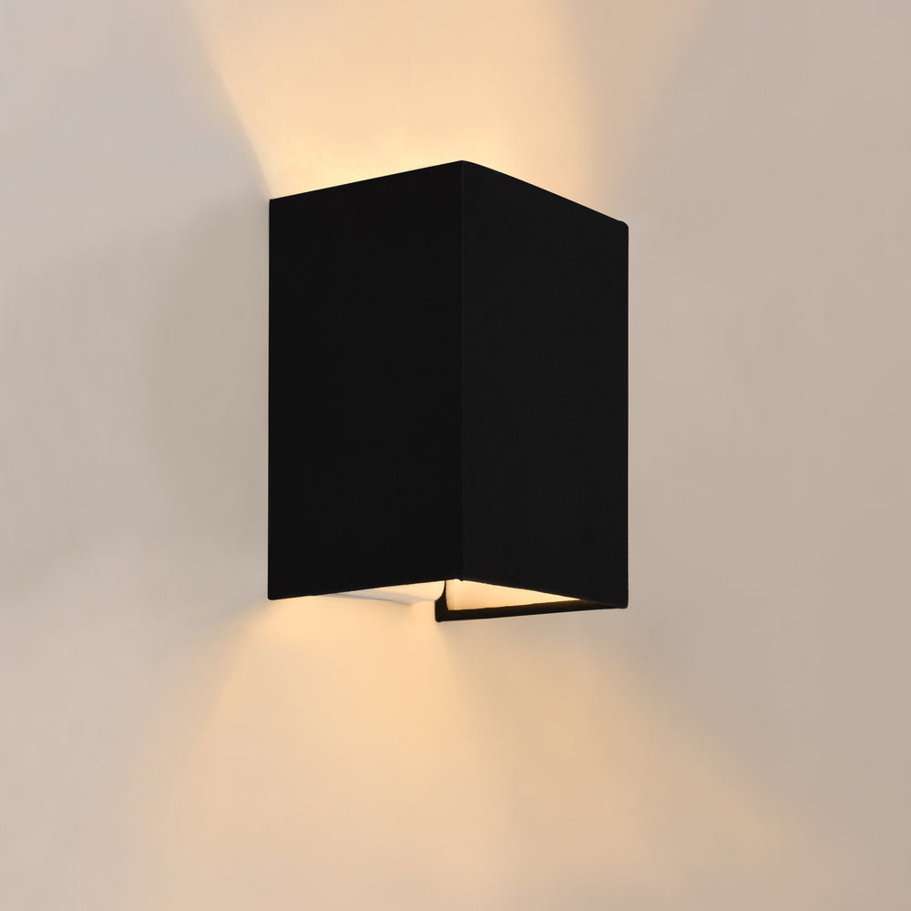 lux.pro Wandlamp zwart 20x16x13 cm E27 - 3 varianten