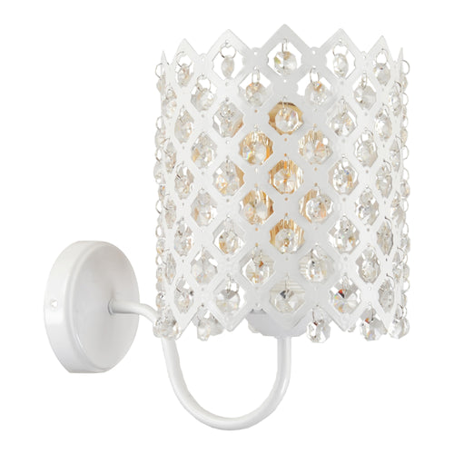 [lux.pro] Wandlamp Kingsbury wit E27