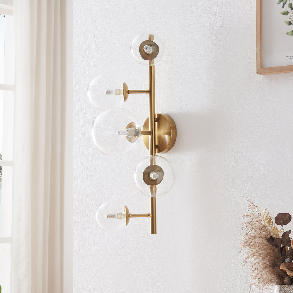 Wandlamp Makkor 62x35x24 cm 5xG9 lux.pro