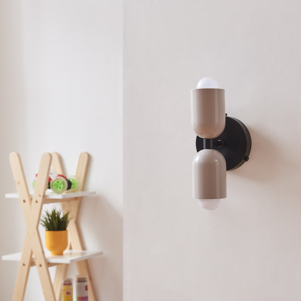 Wandlamp Trorlos 22x12x12 cm 2xE27 lux.pro