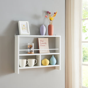 Wandrek Piteå 60x10,5x45cm Wit [en.casa] - premiumXL