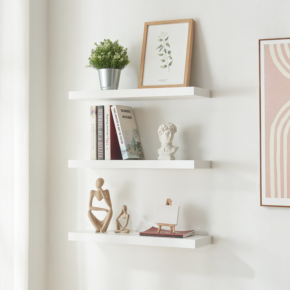 Wandplank Stranda set van 2 of 3 [en.casa]
