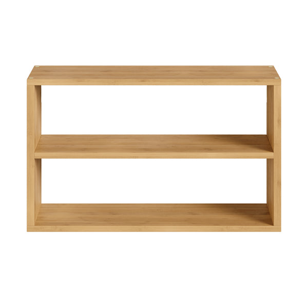 [en.casa] Wandrek keukenrek Gol 50x15x30 cm bamboe