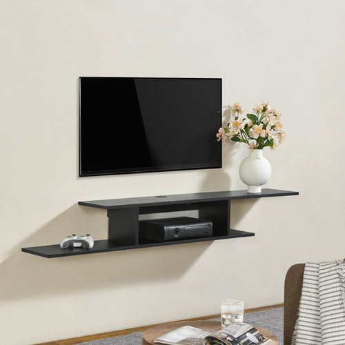 TV - Wandplank Støvring in verschillende kleuren [en.casa] - premiumXL