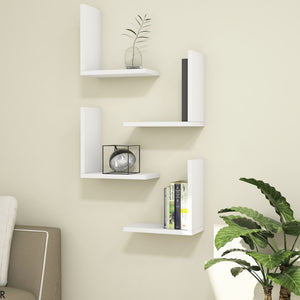 Wandrek Broby in 4-delige set 30 x 30 x 16 cm in verschillende kleuren [en.casa] - premiumXL