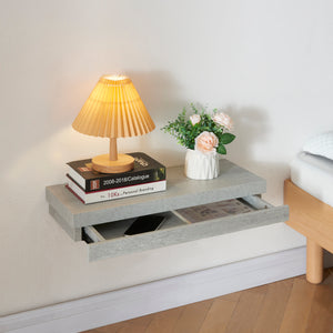 Wandplank Karkkila met lade [en.casa] - premiumXL