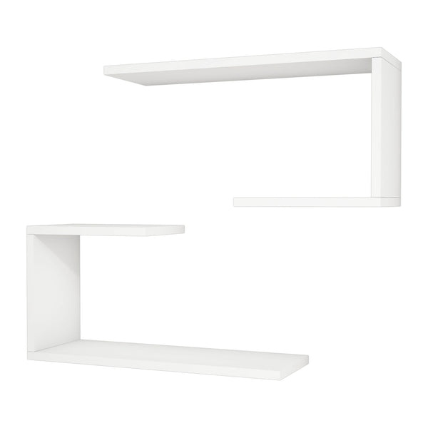 [en.casa] Wandplank Årslev set van 2 - 3 varianten