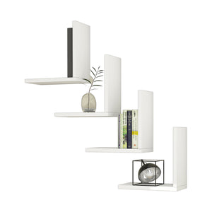 [en.casa] Wandplank set van 4 Broby - 3 varianten