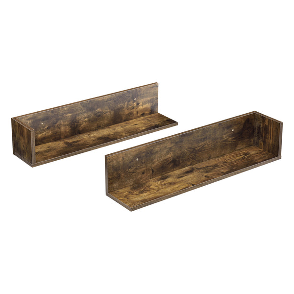Wandplank Elverum set van 2 75x16,5x16,5 cm - 3 varianten