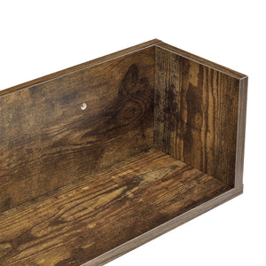 Wandplank Elverum set van 2 75x16,5x16,5 cm - 3 varianten