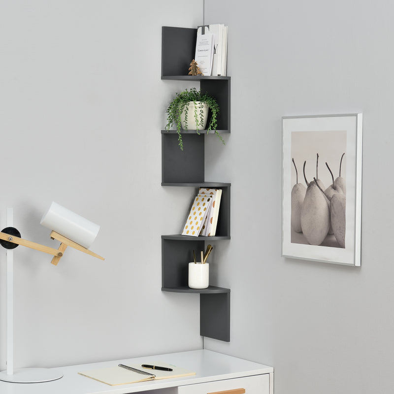Maatschets [en.casa]® Design wandplank - wandkast - verschillende modellen
