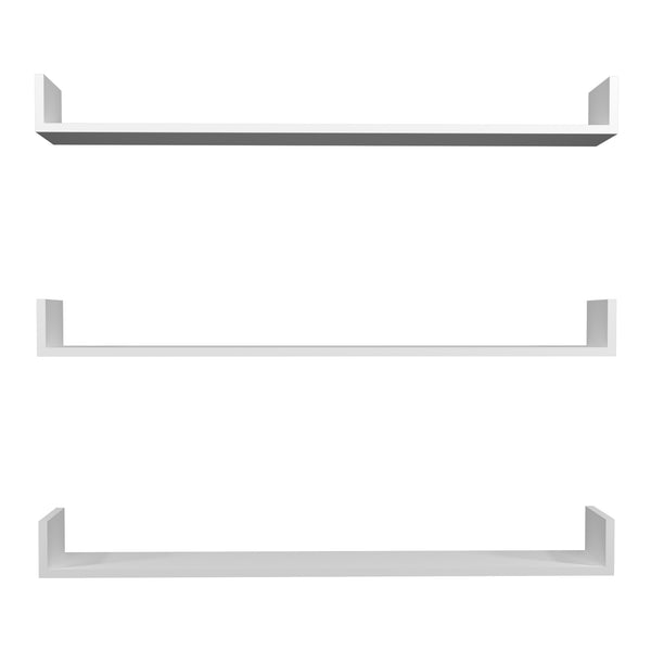 [en.casa] Wandplank set van 3 Höganäs - 8 varianten