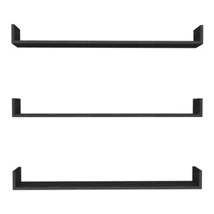[en.casa] Wandplank set van 3 Höganäs - 8 varianten