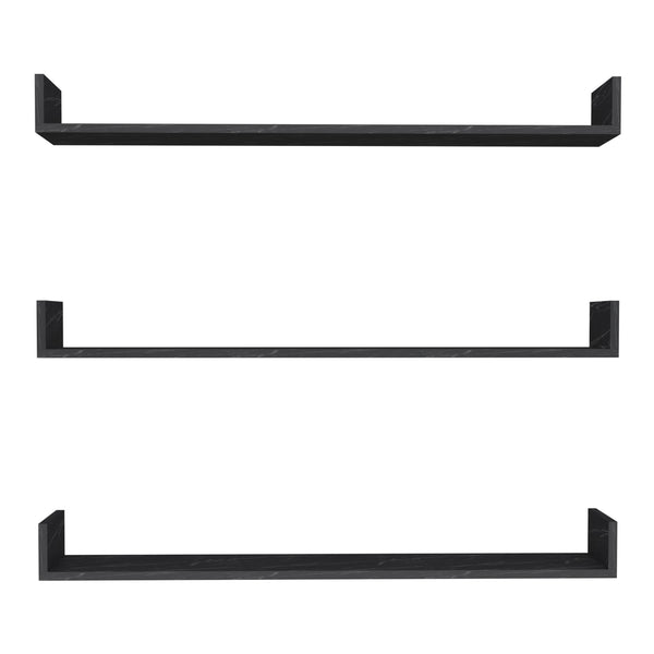 [en.casa] Wandplank set van 3 Höganäs - 8 varianten