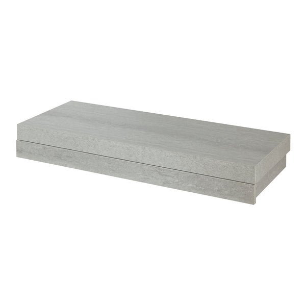 [en.casa] Wandplank Karkkila met lade 60x23,5x8 cm - 2 varianten