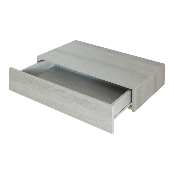 [en.casa] Wandplank Kärsämäki met lade 60x35x12 cm - 2 varianten