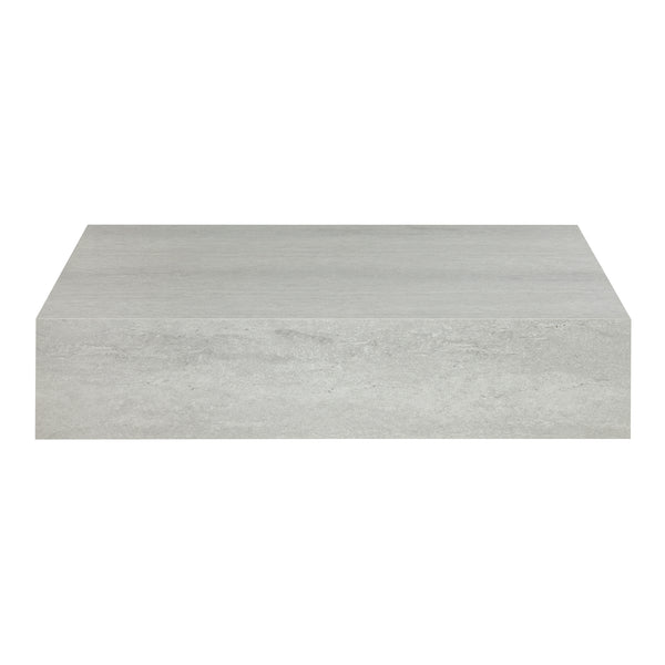 [en.casa] Wandplank Kärsämäki met lade 60x35x12 cm - 2 varianten