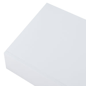 [en.casa] Wandplank Kärsämäki met lade 60x35x12 cm - 2 varianten
