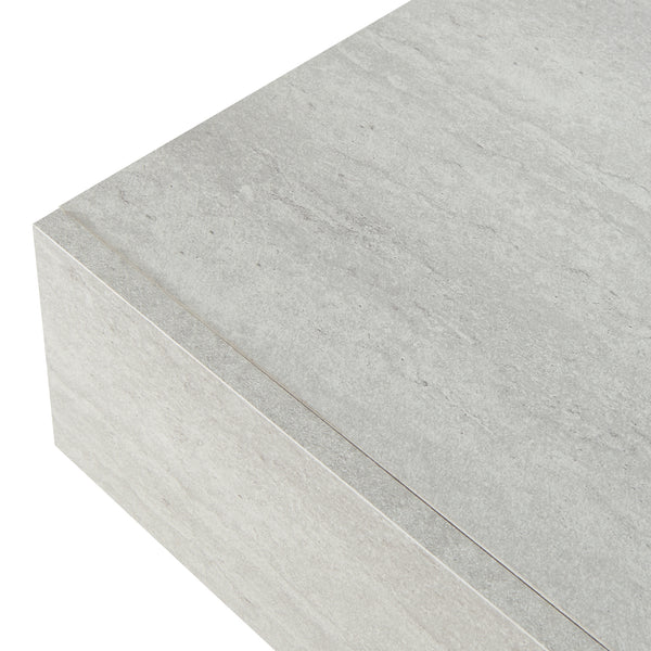 [en.casa] Wandplank Karstula met 2 lades 80x35x12 cm - 2 varianten