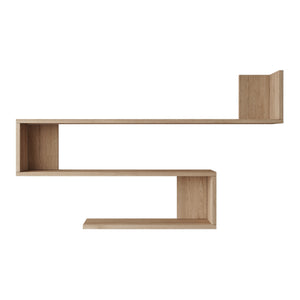 [en.casa] Wandplank Kitee 120x14,5x71,5cm - 5 varianten