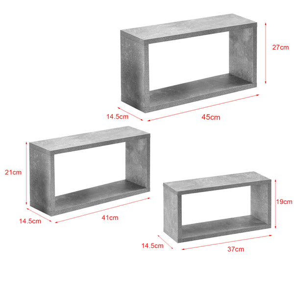 Wandplank Mandal set van 3 - 3 varianten