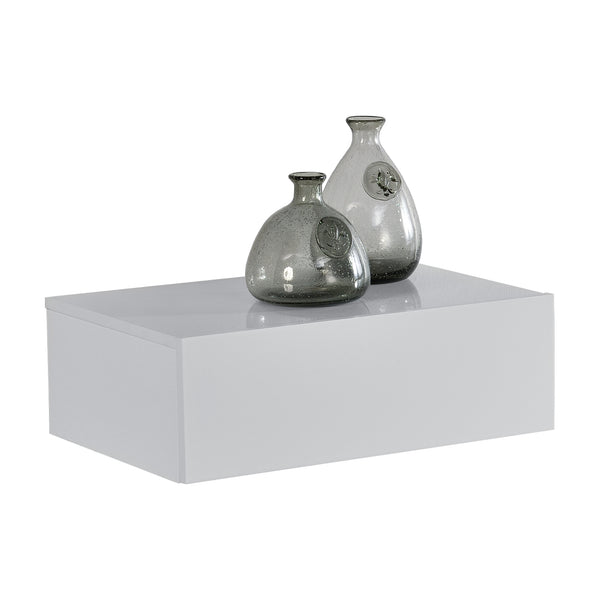 Wandplank met lade zwevend 46x30x15 cm - 18 varianten